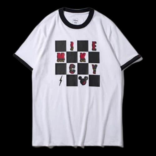 Li-Ning x Disney Crossover Mickey Printing Short Sleeve Couple Style White