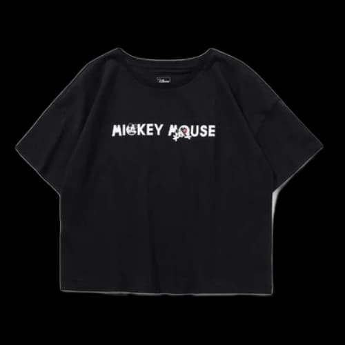 Li-Ning x Disney Crossover Sports Fashion Series Loose Round Neck Short Sleeve Black