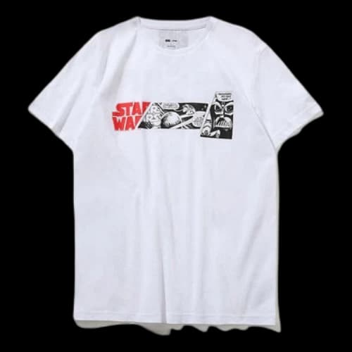 Li-Ning x Star War Crossover Series Anime Printing Short Sleeve White