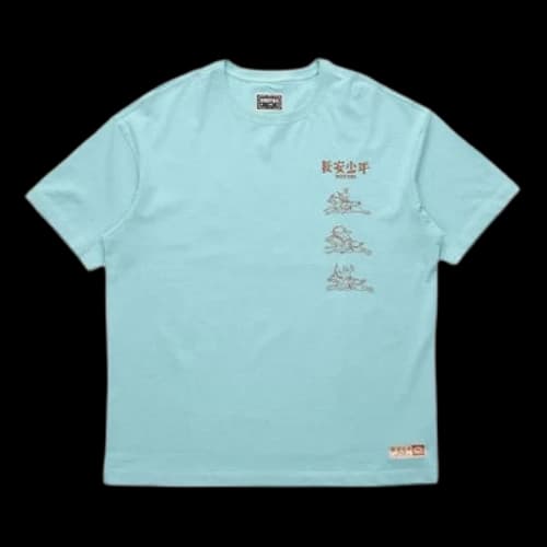Li-Ning BAD FIVE Series Short Sleeve Tee 'Sky Blue'