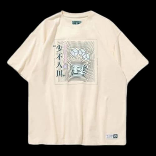 Li-Ning CJ- China BADFIVE Series Loose Short Sleeve Pink
