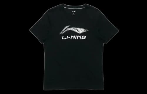 Li-Ning Essential Logo T-shirt 'Black'