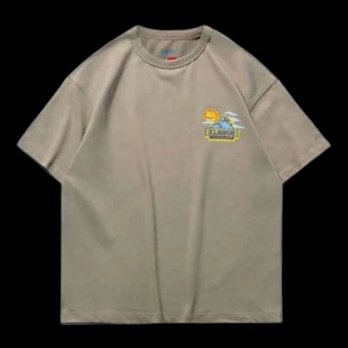 Li-Ning BADFIVE x XLARGE Crossover Short Sleeve 'Khaki'