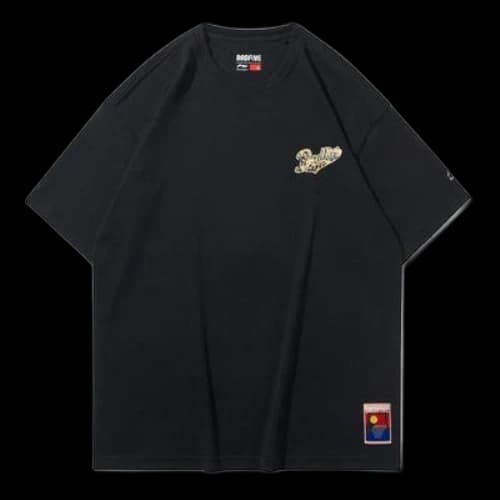 Li-Ning BADFIVE Loose Short Sleeve Black