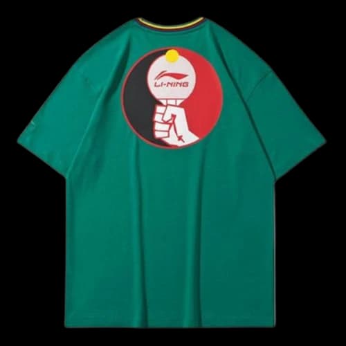 Li-Ning Paris fashion week SS20 Series Short Sleeve Green