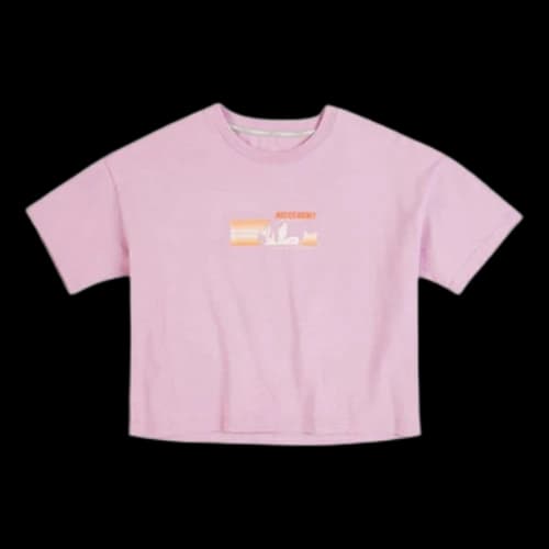 Li-Ning x Disney Crossover Mickey Printing Short Sleeve Pink