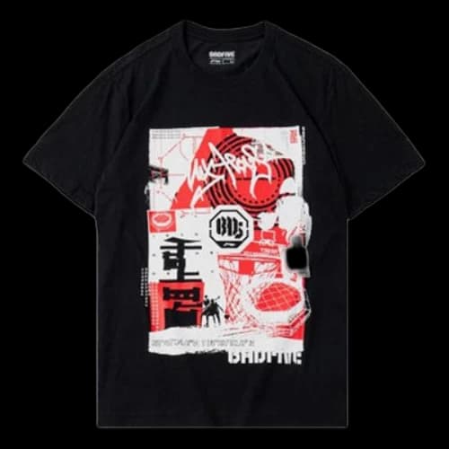 Li-Ning BADFIVE Basketball Series Subject Short Sleeve Black
