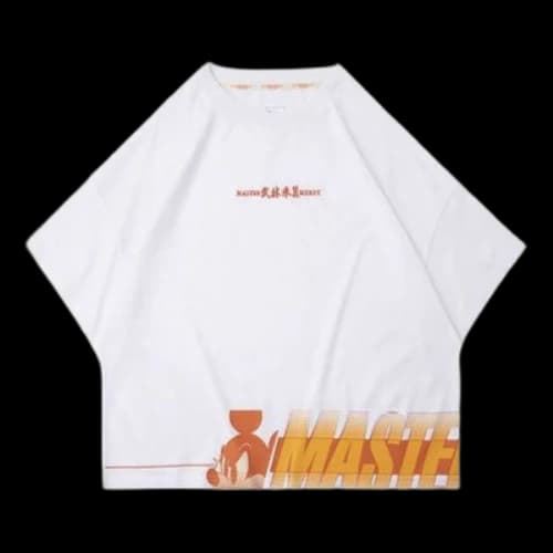 Li-Ning x Disney Crossover Alphabet Printing Tee 'White Orange' (Women's)