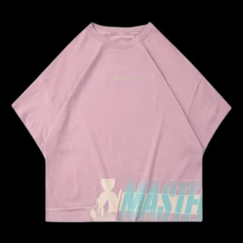 Li-Ning x Disney Crossover Alphabet Printing Short Sleeve 'Pink' (Women's)