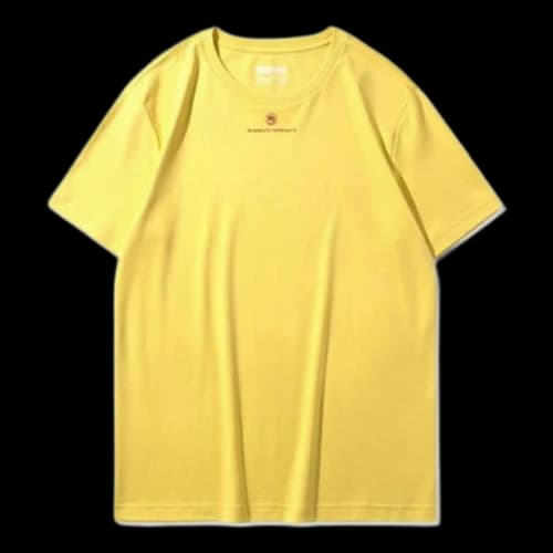 Li-Ning BADFIVE Series Basketball Sports Short Sleeve Yellow