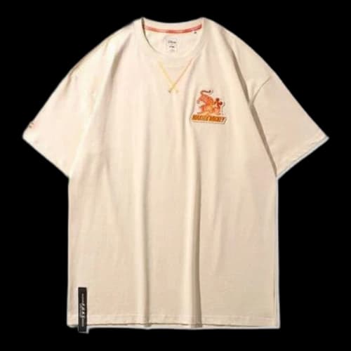 Li-Ning x Disney Master Mickey Graphic T-shirt 'Beige Orange'