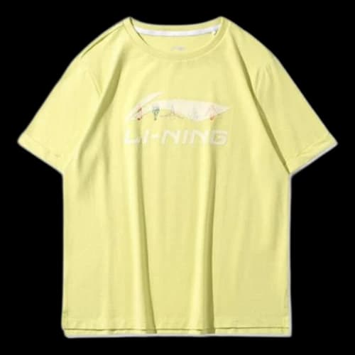 Li-Ning Casual Sports Round Neck Short Sleeve Green