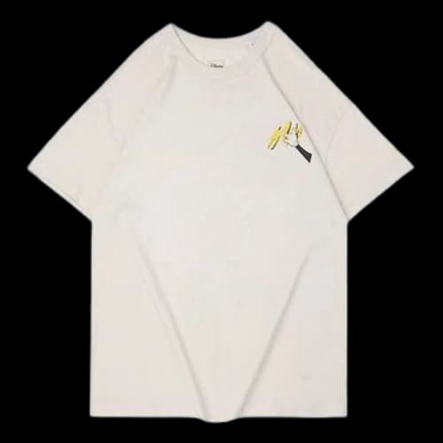 Li-Ning x Disney Mickey Loose Short Sleeve Tee 'White Black' (Women's)