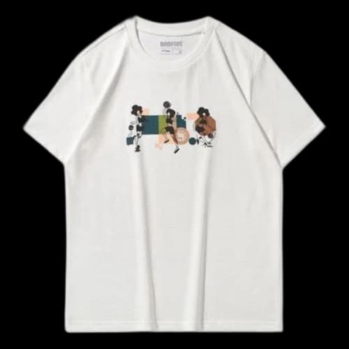 Li-Ning BadFive Basketball Series Round Neck Tee 'White' (Women's)