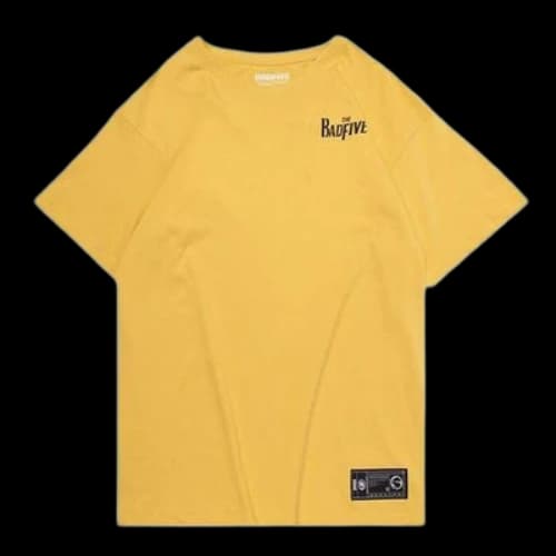 Li-Ning BAD FIVE Basketball Series Pattern Tee 'Yellow'