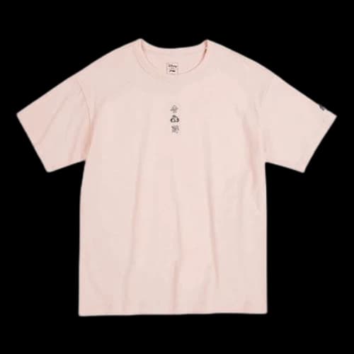 Li-Ning x Disney Kung Fu Logo T-shirt 'Pink'