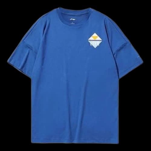 Li-Ning Counterflow Graphic T-shirt 'Blue'