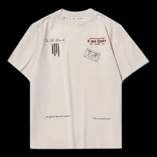Li-Ning CF Earth Loose Short Sleeve Couple Style Gray
