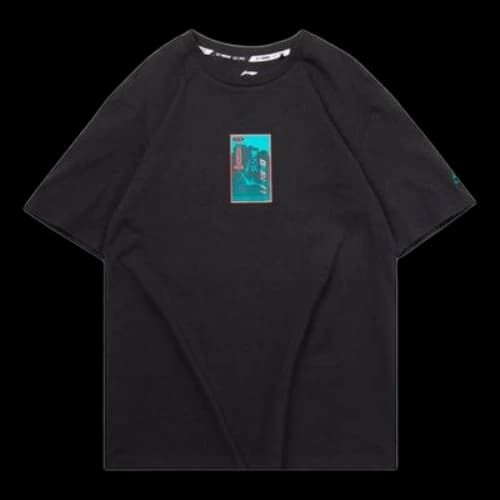 Li-Ning Sports Fashion Series Short Sleeve Black