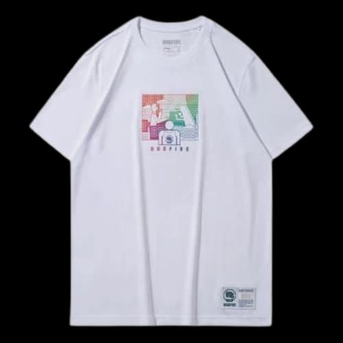 Li-Ning BADFIVE Basketball Series Short Sleeve White