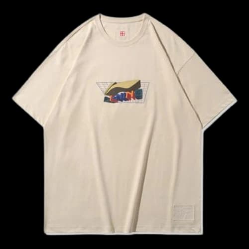 Li-Ning Paris fashion week FW20 Series Loose Short Sleeve Gray