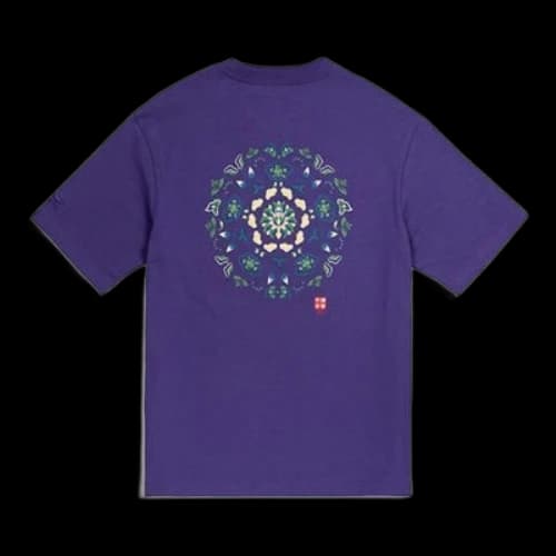 Li-Ning FW20 Paris Fashion Week Logo Printing Tee 'Purple'