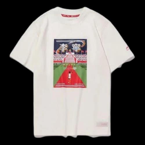 Li-Ning Graphic T-shirt 'White'