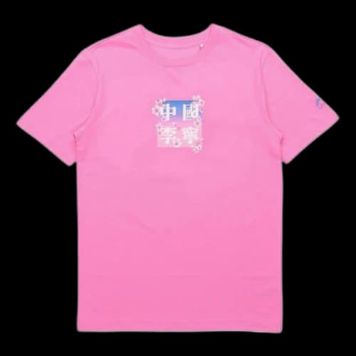 Li-Ning Floral Graphic T-shirt 'Pink'