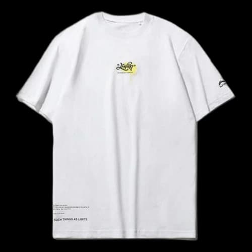 Li-Ning Short Sleeve Skateboard Tee 'White'