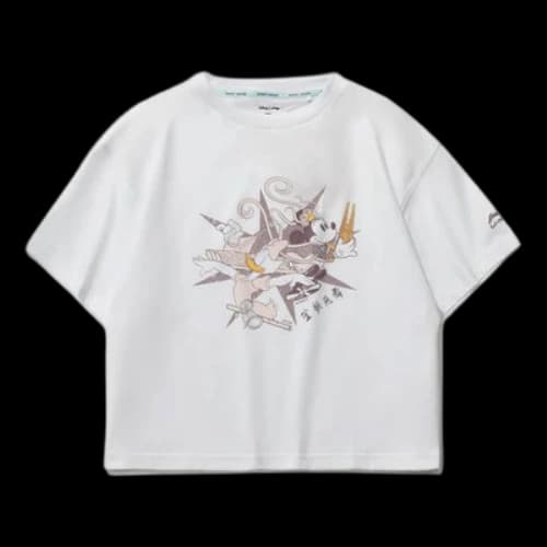 Li-Ning x Disney Printing Round-neck White