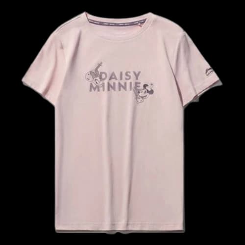 Li-Ning x Disney Sports Fashion Series Short Sleeve Tee 'Pink Purple' (Women's)