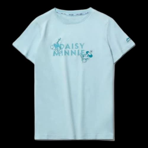 Li-Ning x Disney Crossover Sports Fashion Series Printing Round Neck Short Sleeve Blue