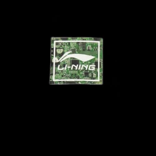 Li-Ning Big Graphic Loose Fit T-shirt 'White Green'