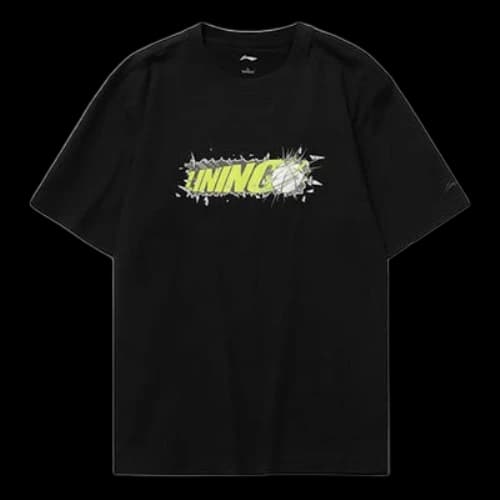 Li-Ning Hoops Graphic Loose Fit T-shirt 'Black'