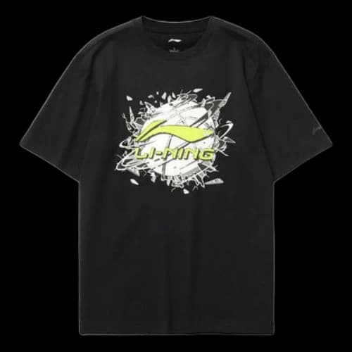Li-Ning Hoops Graphic Loose Fit T-shirt 'Black'