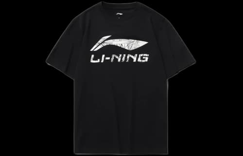 Li-Ning Big Graphic Loose Fit T-shirt 'Black'