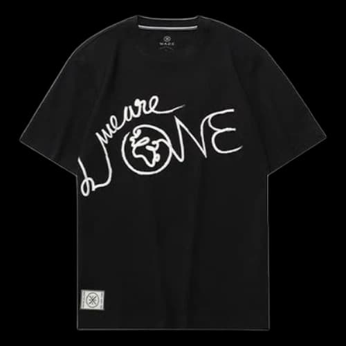 Li-Ning x DFT Way Of Wade Graphic T-shirt 'Black White'