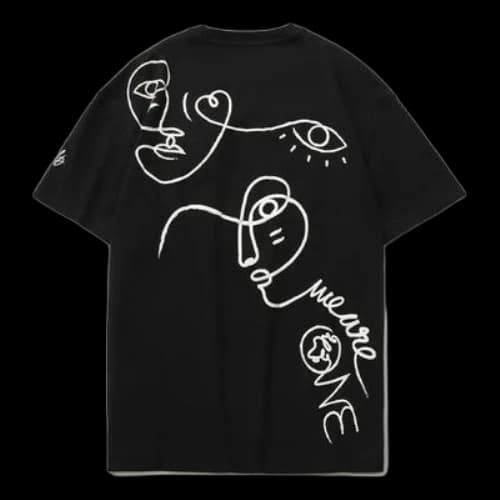 Li-Ning x DFT Way Of Wade Graphic T-shirt 'Black White'