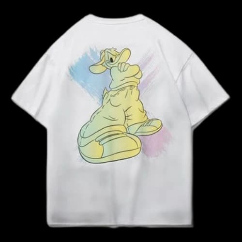 Li-Ning x Disney Crossover Sports Fashion Series Tee 'White Multi' (Women's)