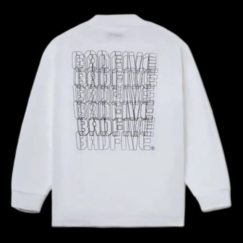 Li-Ning BADFIVE Sports Basketball Series Casual Breathable Loose Long Sleeves 'White'