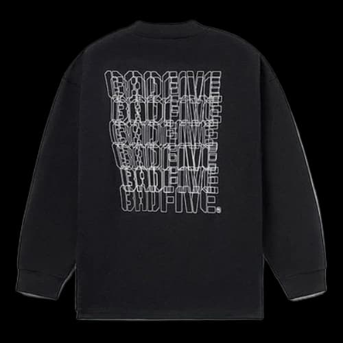 Li-Ning Badfive Sports Basketball Series Casual Breathable Loose Long Sleeves 'Black'