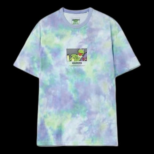Li-Ning x Disney Muppets Tie Dye Graphic T-shirt 'Blue Purple Green'