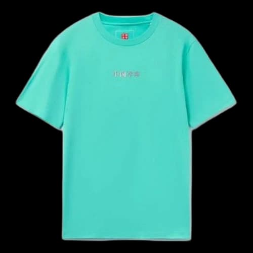 Li-Ning Sports Basketball Series Logo Printing Tee 'Aqua Green'