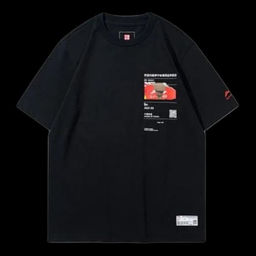 Li-Ning Way Of Wade Graphic Loose Fit T-shirt 'Black'