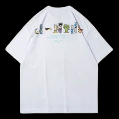 Li-Ning x Steven Harrington Graphic Loose Fit T-shirt 'White'