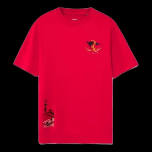 Li-Ning Graphic T-shirt 'Red'