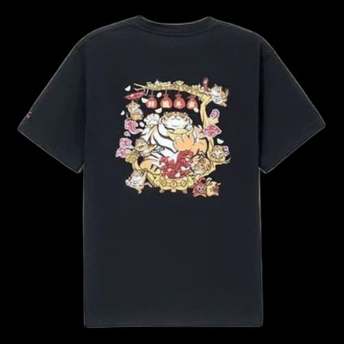 Li-Ning Rijindoujin Cartoon Graphic T-shirt 'Black'
