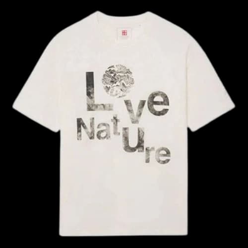 Li-Ning Love Nature Graphic Loose Fit T-shirt 'White'