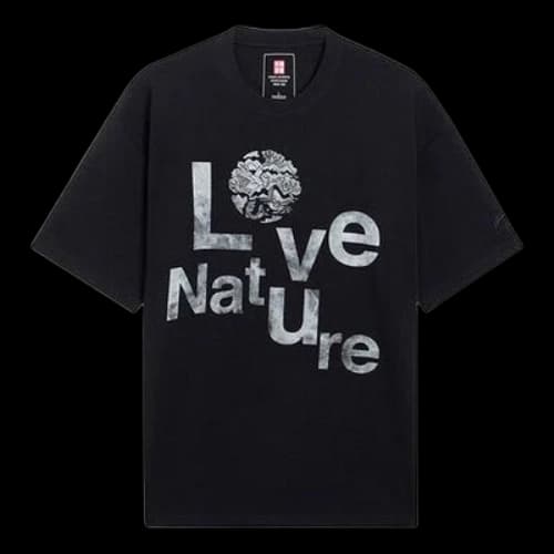 Li-Ning Love Nature Graphic Loose Fit T-shirt 'Black'
