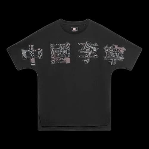 Li-Ning Big Logo Loose Fit T-shirt 'Black'